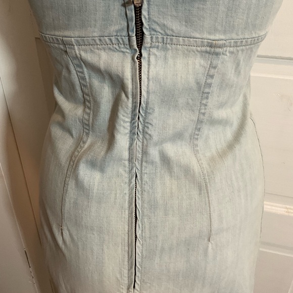 ‼️RARE VINTAGE GUESS HALTER DRESS‼️ - Picture 7 of 13